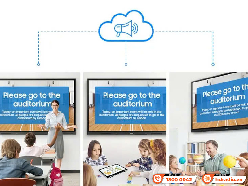 Màn hình tương tác 86 inch Samsung WA86D