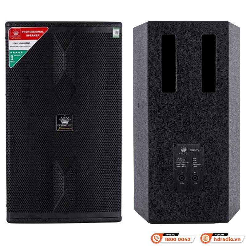 Loa BossElec SX-212 Pro