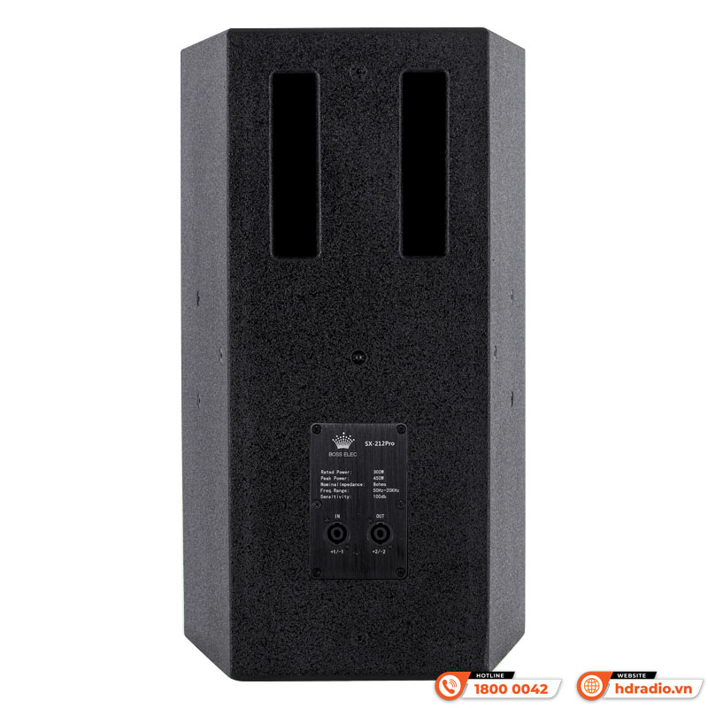 Loa BossElac SX212 Pro, Bass 30cm, 300W, 50Hz – 20KHz-4