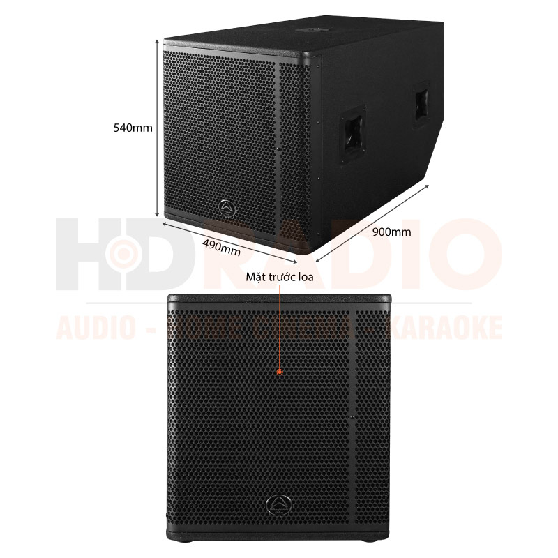 Chú thích loa sub Wharfedale Focus-18S