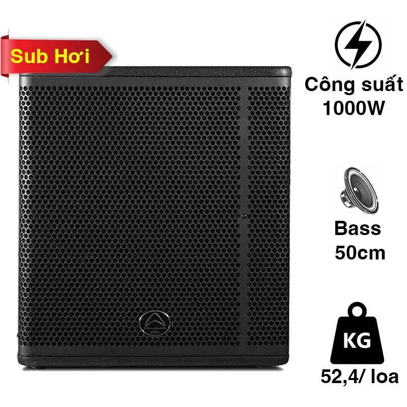 Loa Sub Hội Trường Wharfedale Focus-18S, Bass 50cm, 1000W