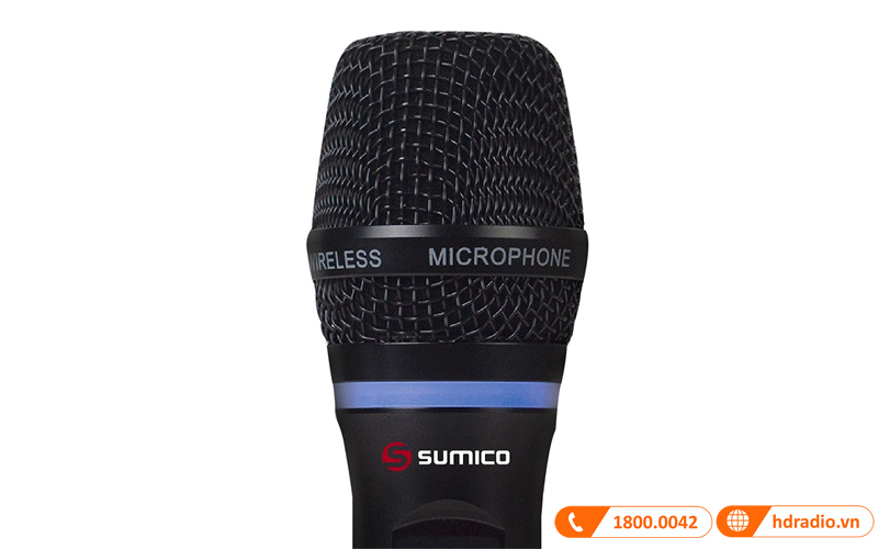 Micro không dây Sumico UHF 300U, tích hợp ECHO, Bluetooth-2