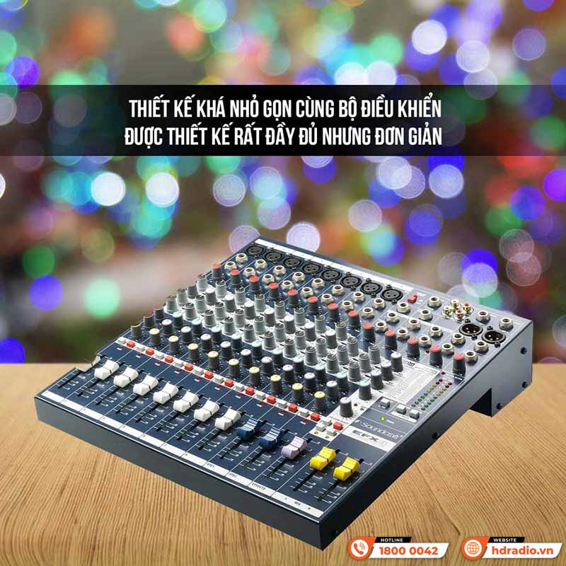 Bàn Mixer Soundcraft EFX8, 10 Kênh, Analog-3