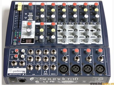 Mixer Soundcraft Notepad124