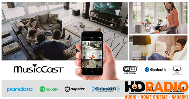 Amply xem phim Yamaha CX-A5100