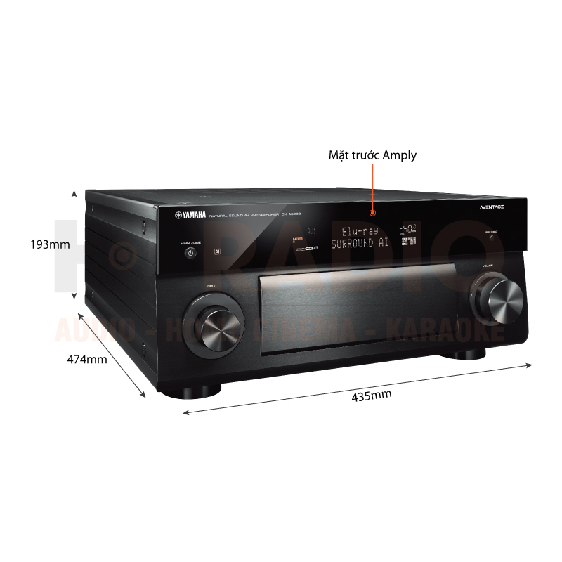 Chú thích Pre Yamaha CX-A5200