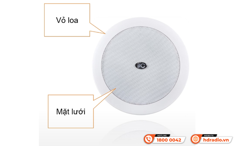 Loa âm trần ITC T-208A