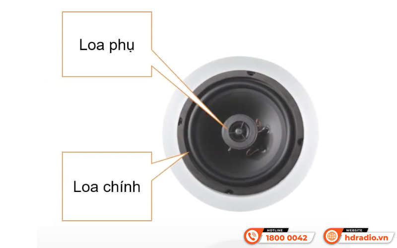 Loa âm trần ITC T-206A