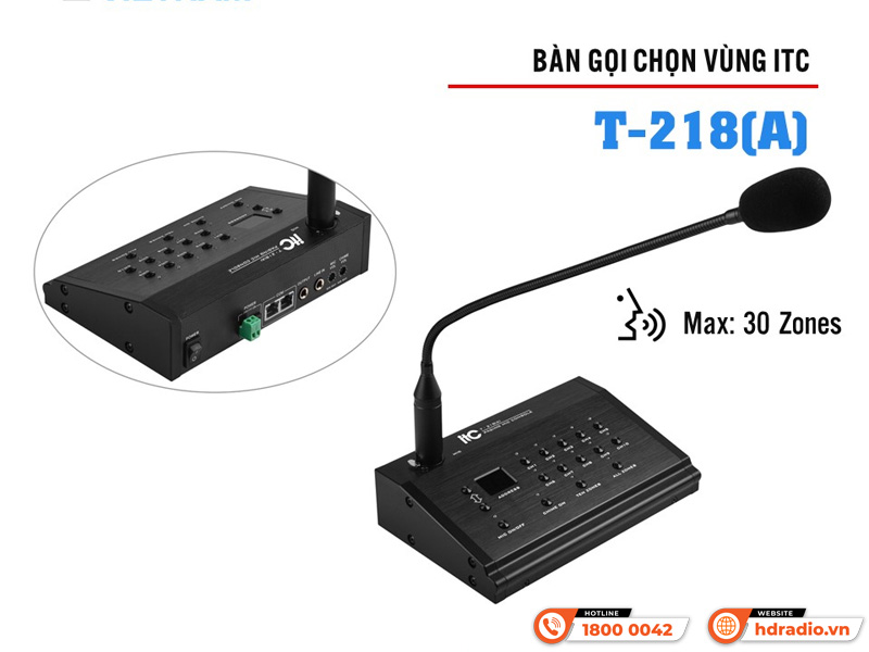 Bàn gọi chọn vùng ITC T-218(A)