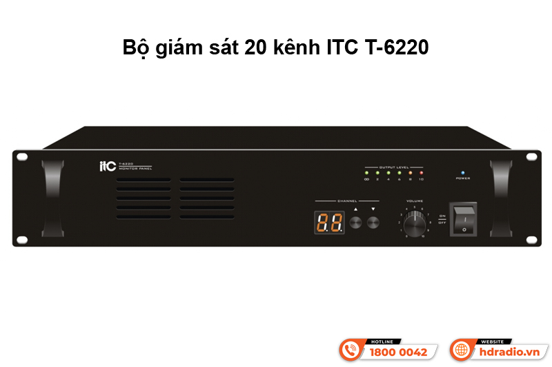 Bộ giám sát 20 kênh ITC T-6220 Bộ giám sát 20 kênh ITC T-6220