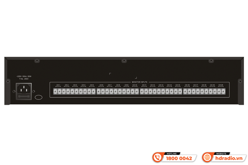 Bộ giám sát 20 kênh ITC T-6220 Bộ giám sát 20 kênh ITC T-6220