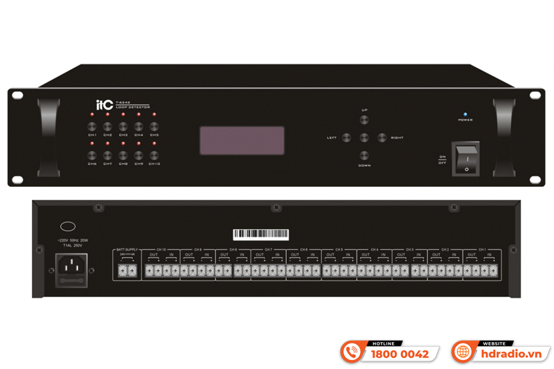 Bộ giám sát đường truyền loa ITC T-6242