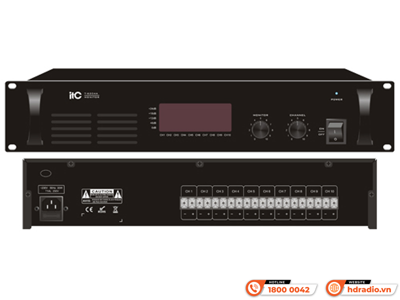 Bộ giám sát 10 kênh ITC T6204A