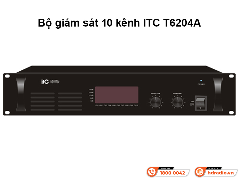 Bộ giám sát 10 kênh ITC T6204A