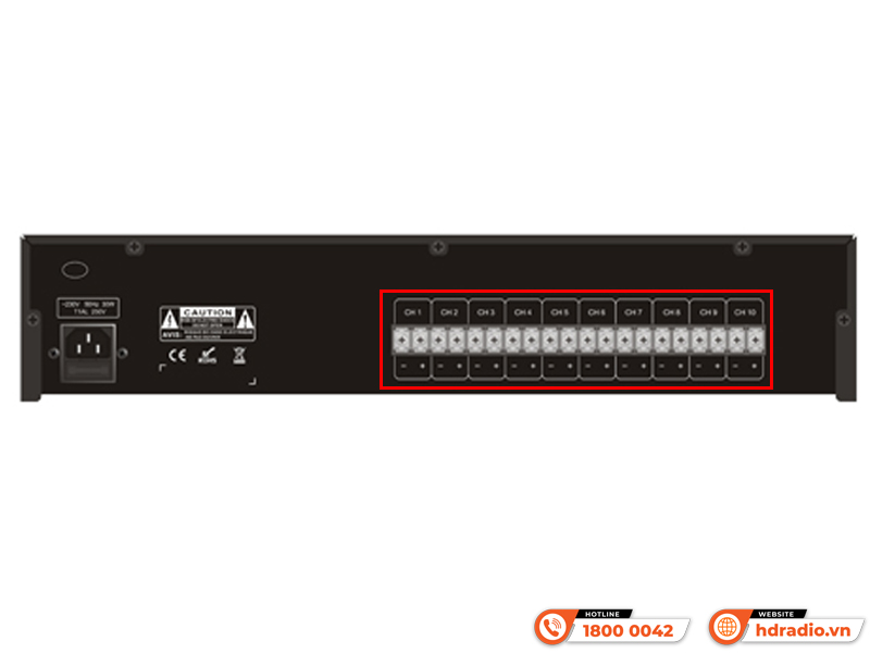 Bộ giám sát 10 kênh ITC T6204A