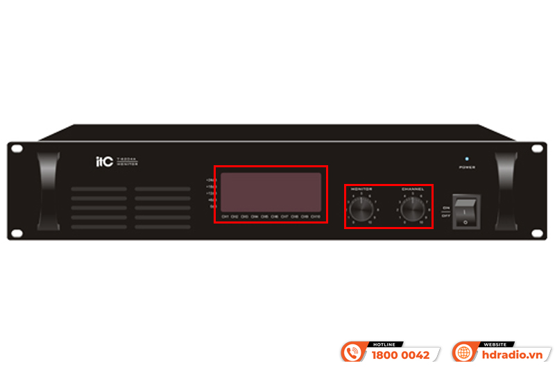 Bộ giám sát 10 kênh ITC T6204A