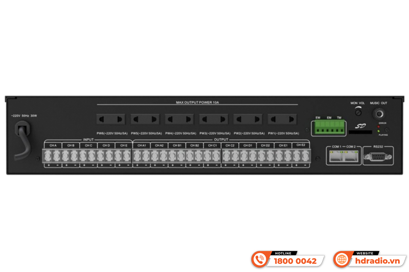 Bộ hẹn giờ và phát lại âm thanh ITC T-6232