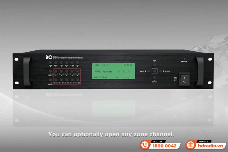 Bộ hẹn giờ và phát lại âm thanh ITC T-6232