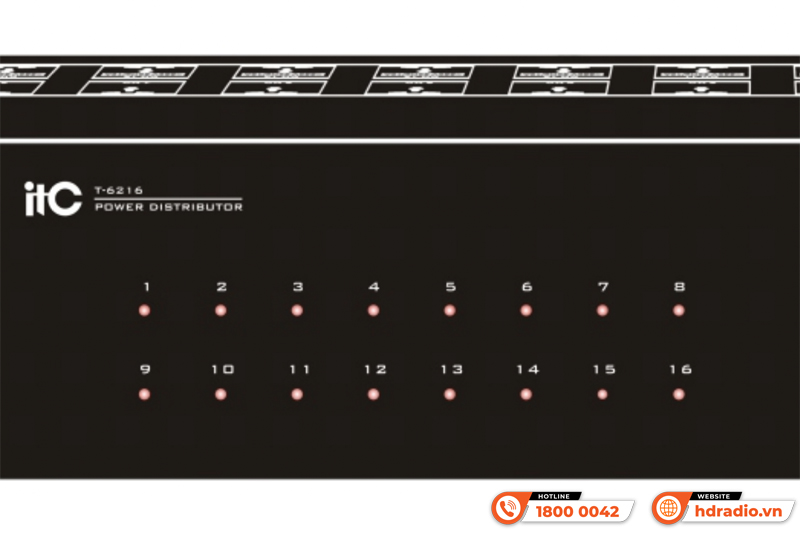 Bộ quản lý nguồn 16 kênh ITC T-6216