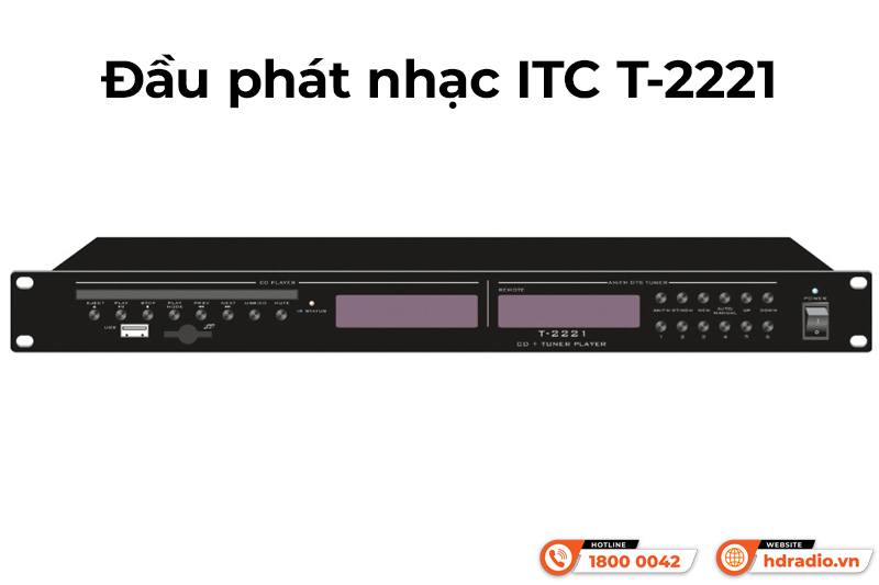 Đầu phát nhạc ITC T-2221