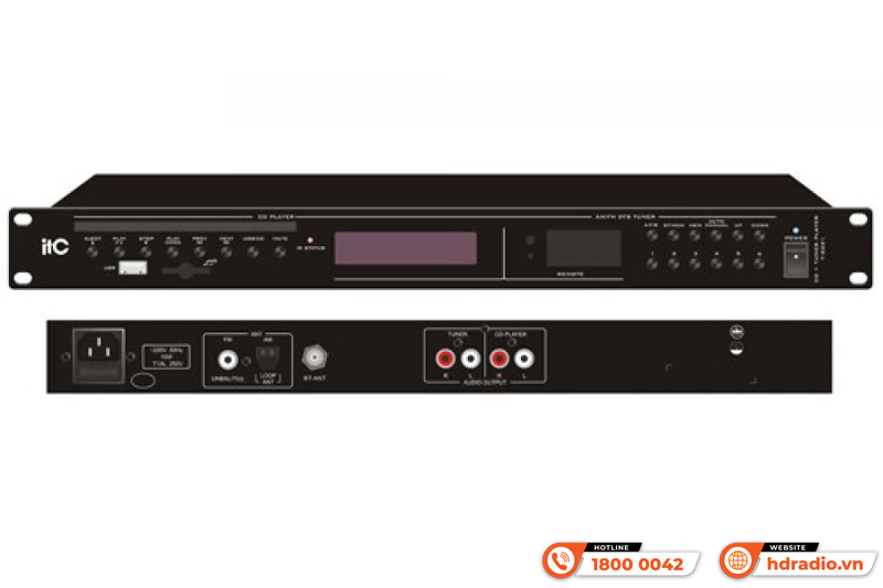 Đầu phát nhạc ITC T-2221