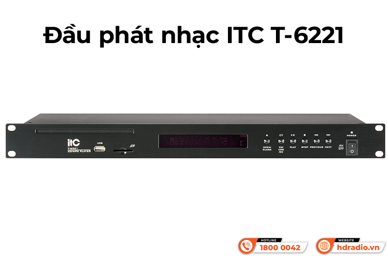 Đầu phát nhạc ITC T-6221 Đầu phát nhạc ITC T-6221