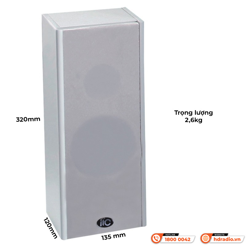 Loa cột trong nhà ITC T-301