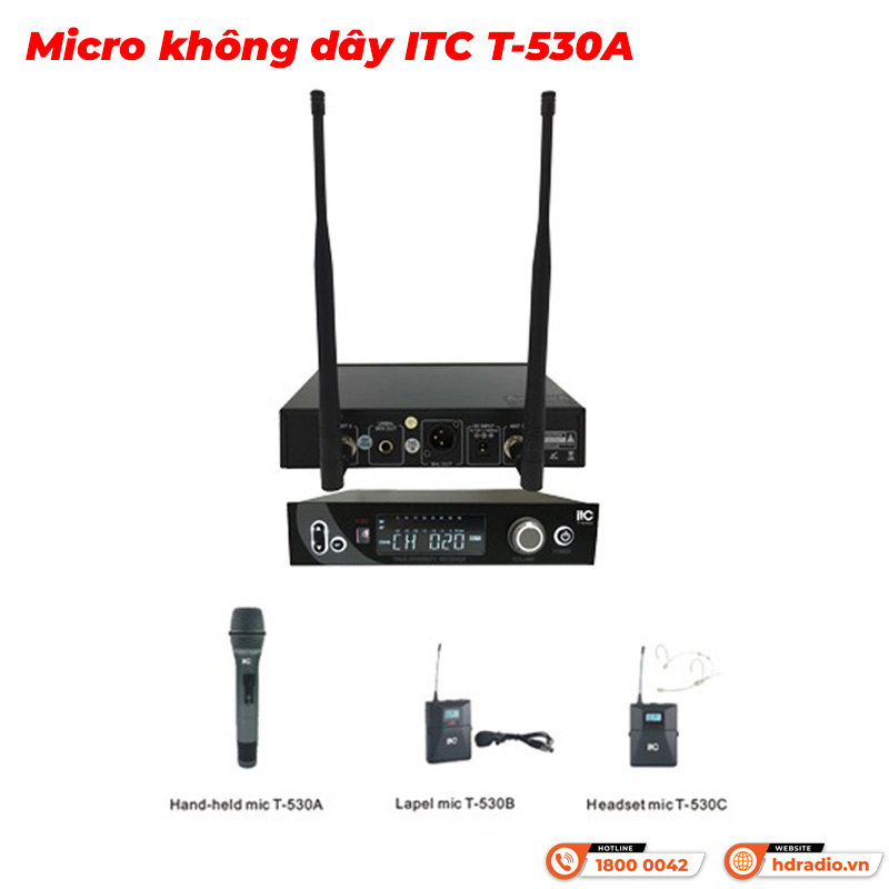 Micro không dây ITC T-530A