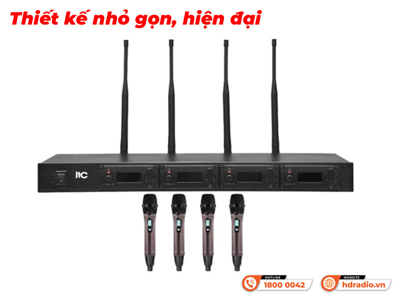 Thiết kế Micro không dây ITC TS-354UH