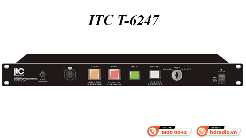 Bộ điều khiển thông báo khẩn cấp ITC T-6247