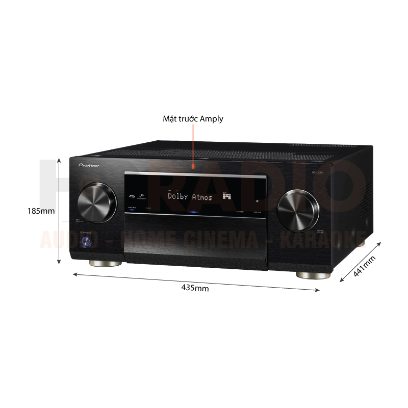 Chú thích Amply Pioneer SC-LX701