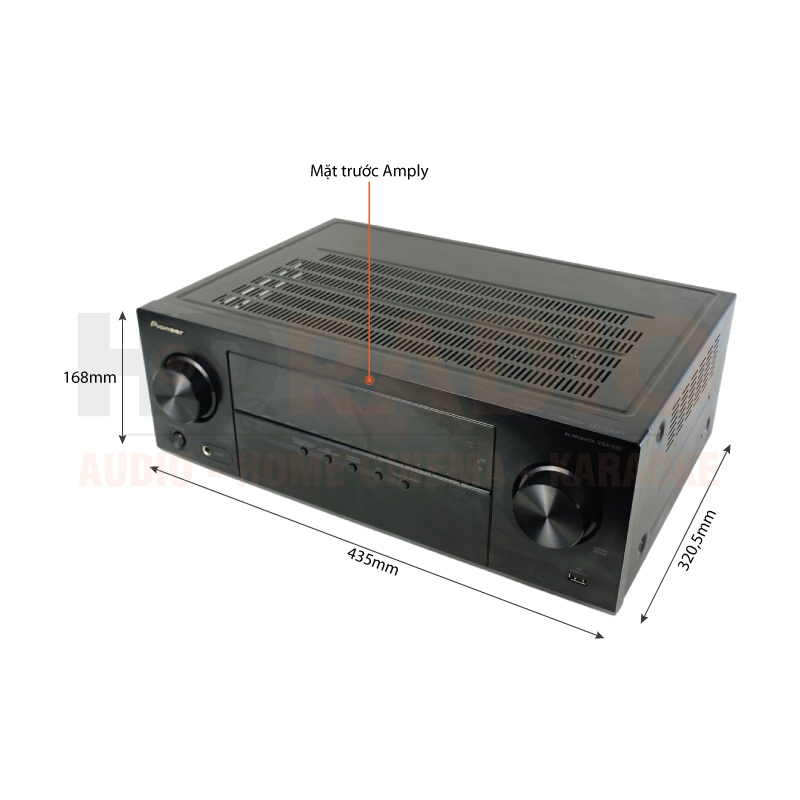 Chú thích Amply Pioneer VSX-330