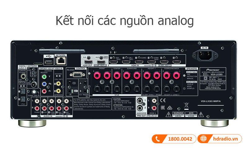 Ket noi Pioneer VSX-LX303