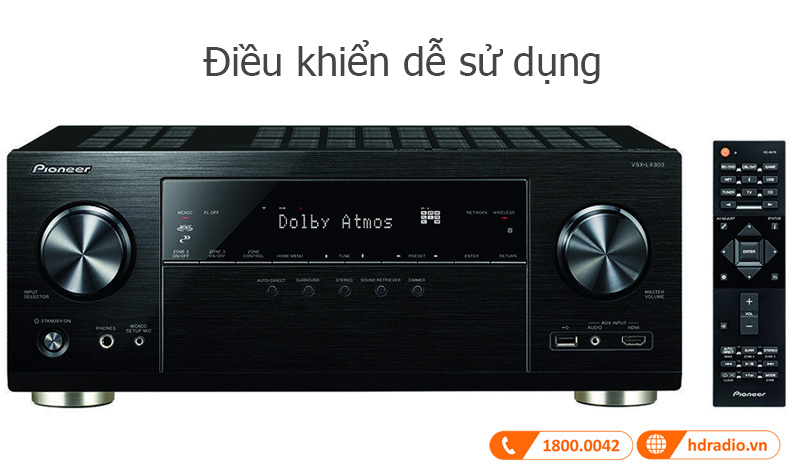 Dieu khien Pioneer VSX-LX303