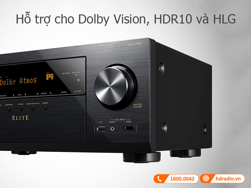 Tinh nang Pioneer VSX-LX303