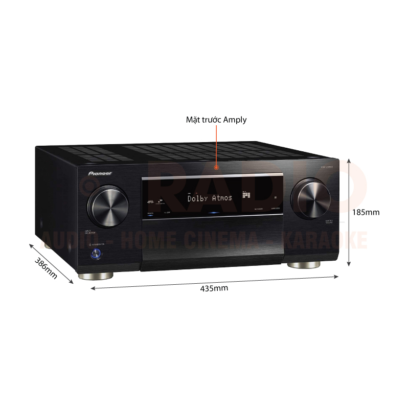 Chú thích Amply Pioneer VSX-LX503