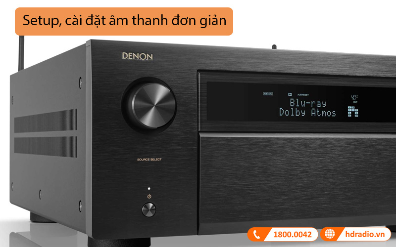 Amply Denon AVC-A1H