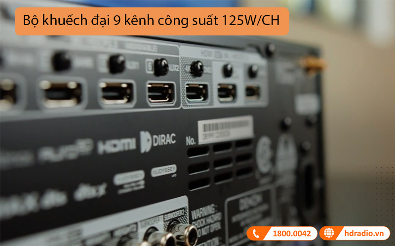 Amply Denon AVC-X4800H