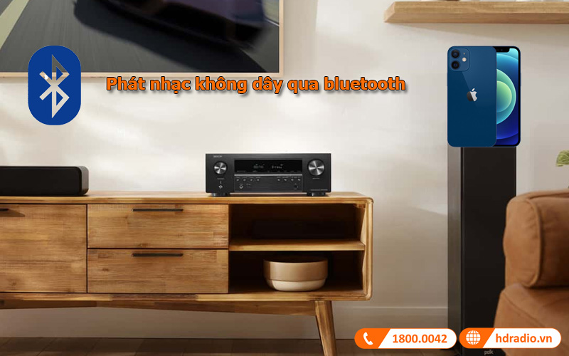 phát nhạc qua bluetooth