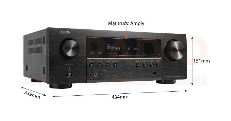 Amply Denon AVR-S770H