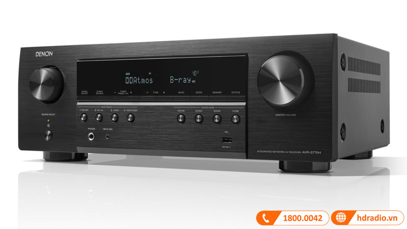 Âm thanh Amply Denon AVR-S770H