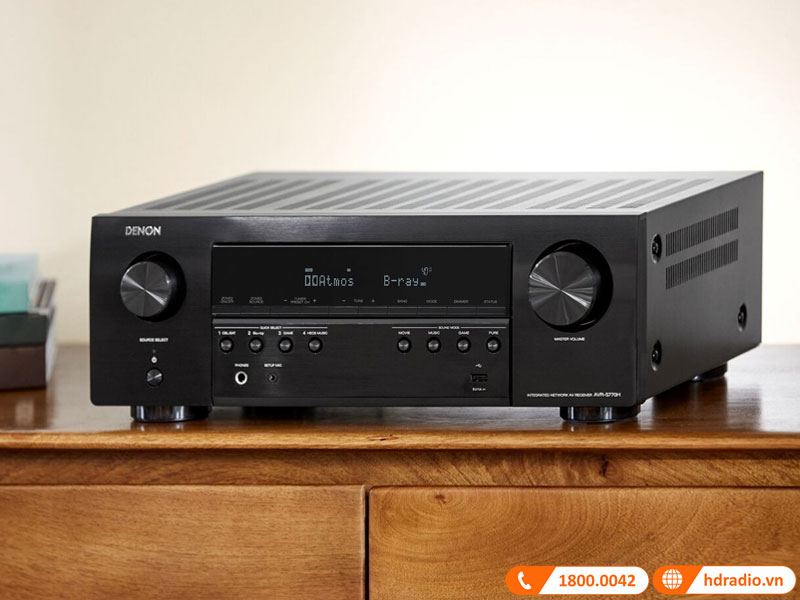 Thiết kế Amply Denon AVR-S770H