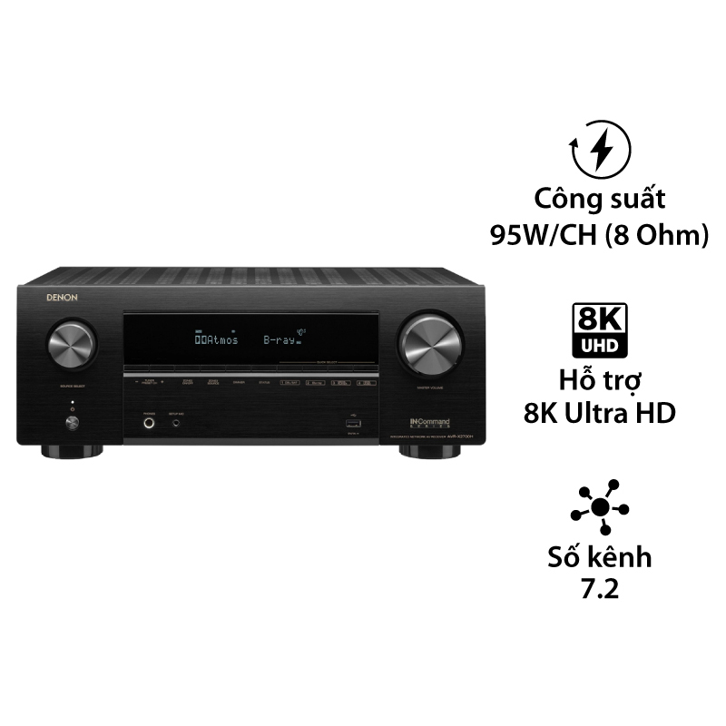 Amply Denon AVR-X2700H