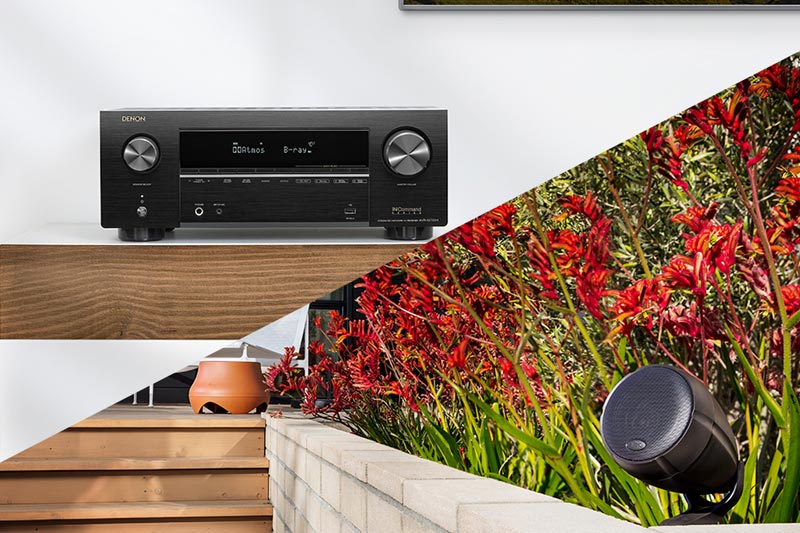 ứng dụng amply DENONAVR-X2700H