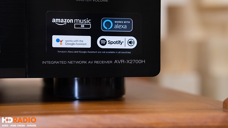 ảnh thực tế amply Denon AVR X2700H có josh