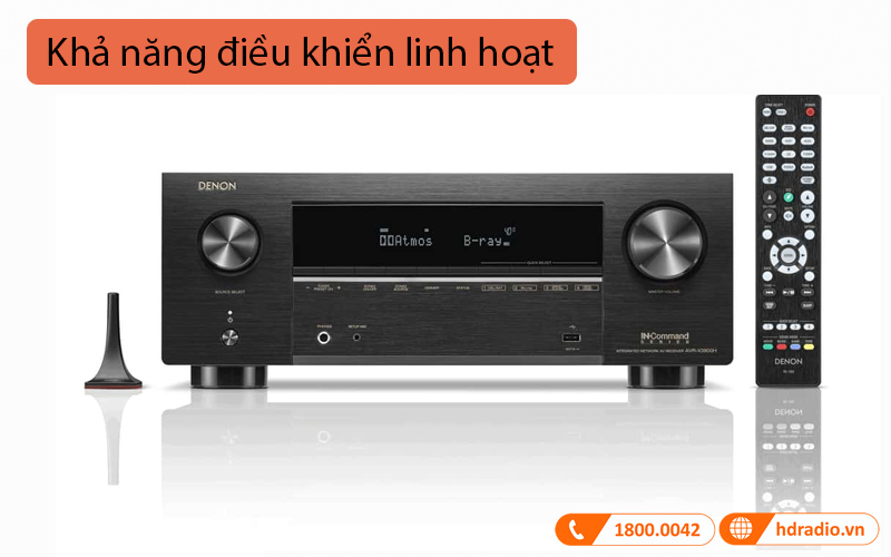 Amply Denon AVR-X3800H
