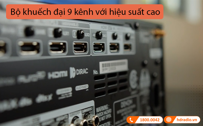 Amply Denon AVR-X3800H