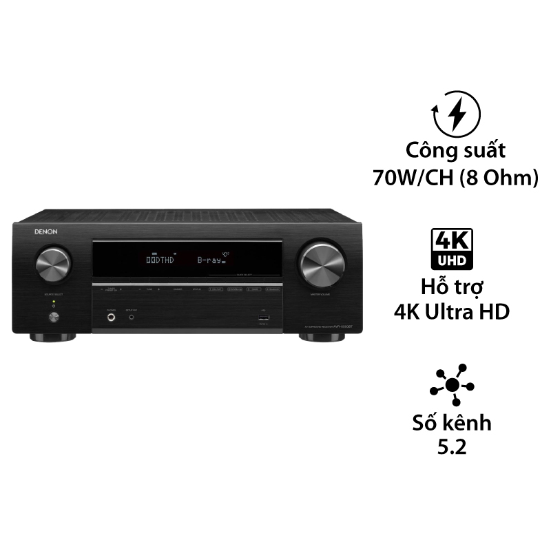 Amply Denon AVR X550BT