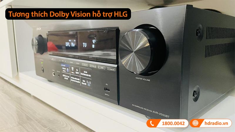 tương thích Dolby Vision hỗ trợ HLG