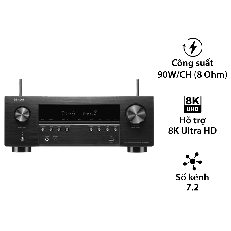 Amply Denon AVR-S970H